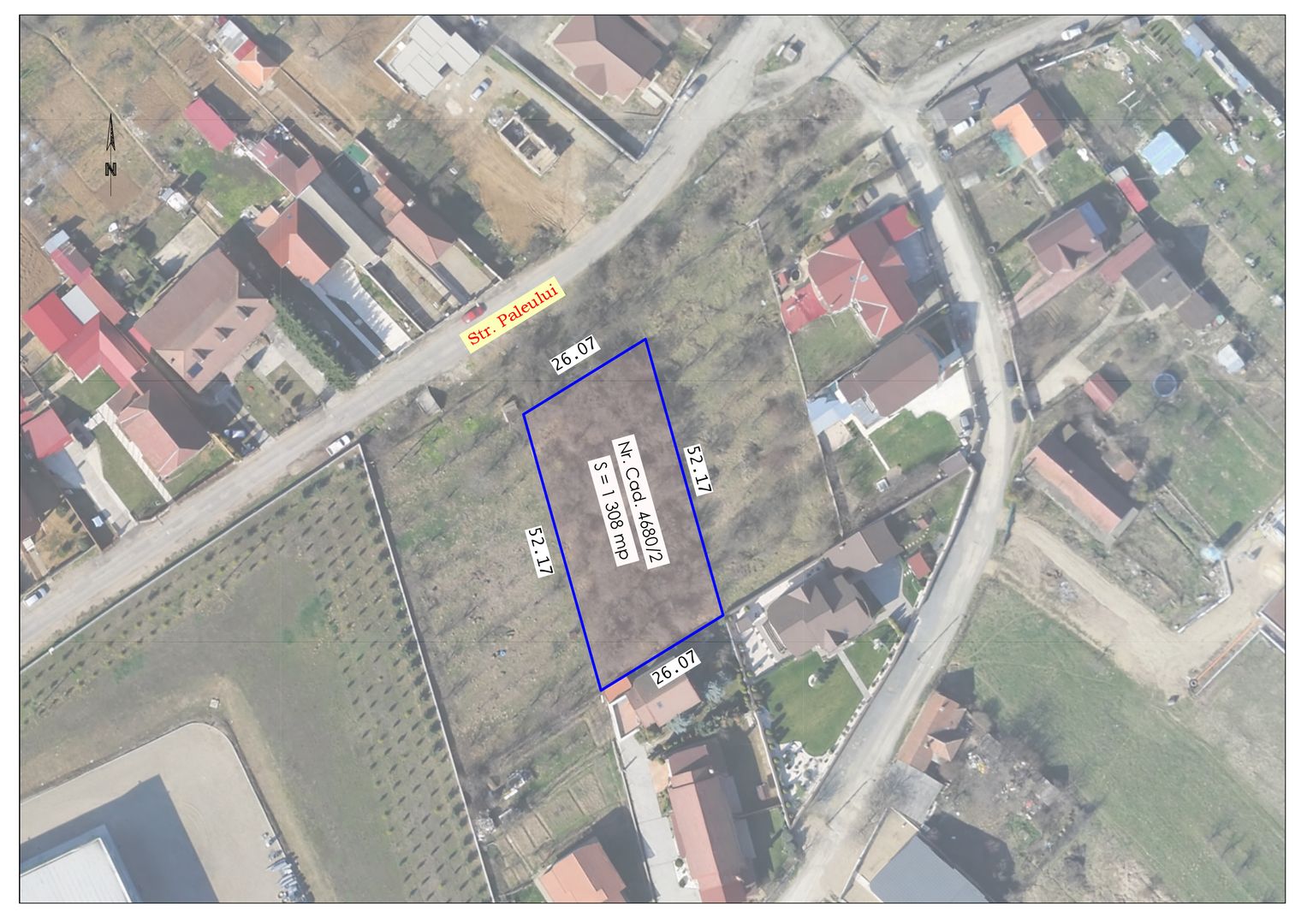 Teren intravilan 1 308mp de vânzare, Strada Pădurii, Oradea