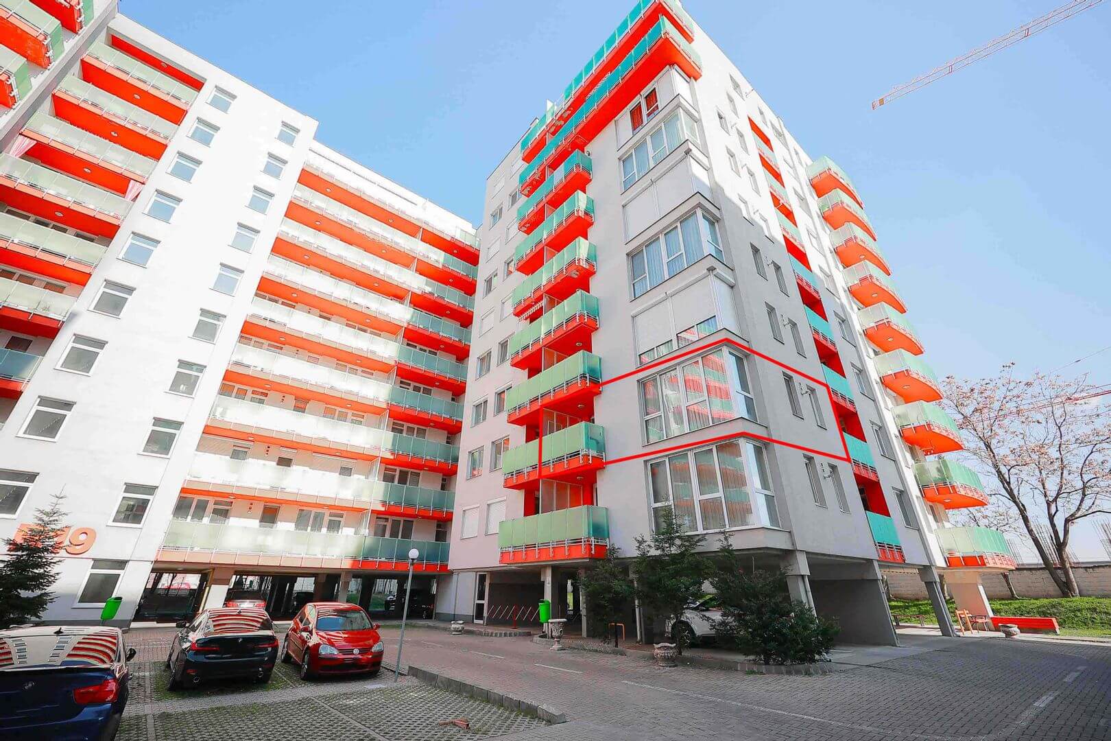 Apartament cu 2 camere de vânzare, Ared, str. Tudor Vladimirescu | primego.ro