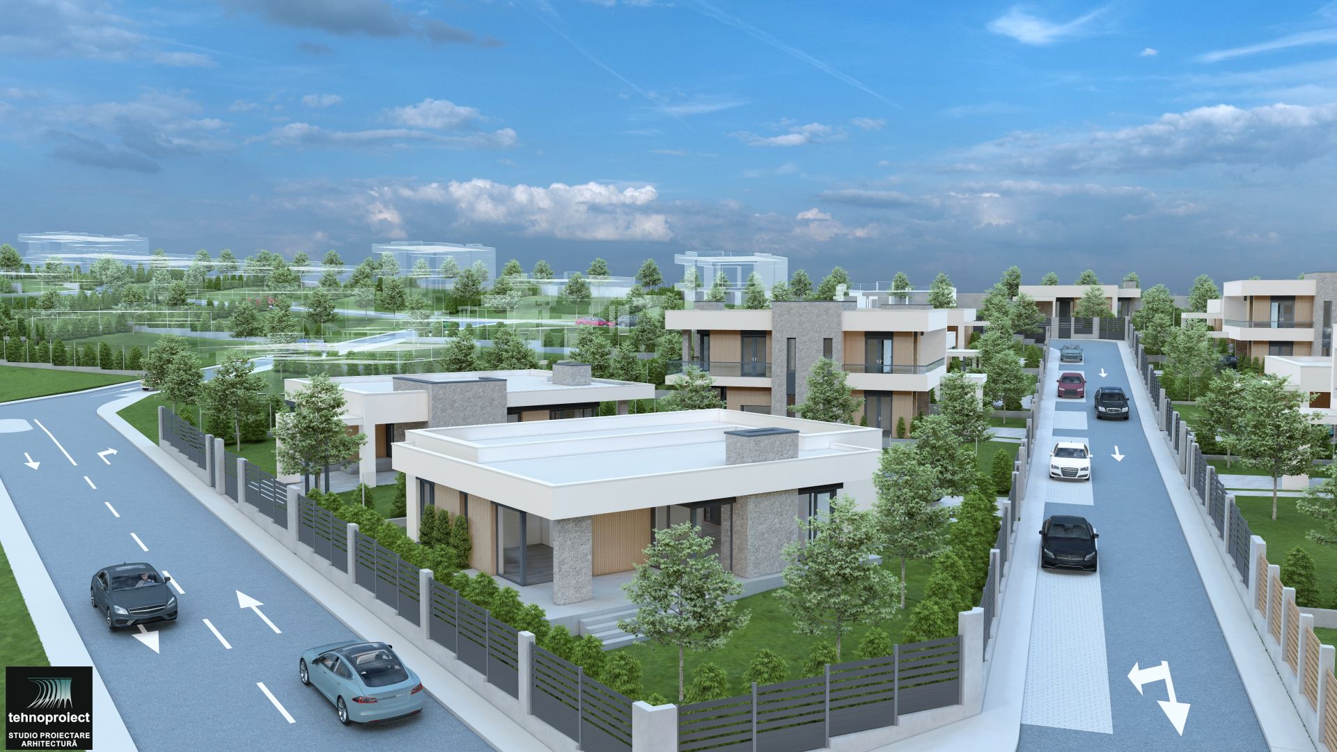 Casă de vânzare "Villa Di Luce" 252 mpu Cartier SpringHill Izvorului | primego.ro