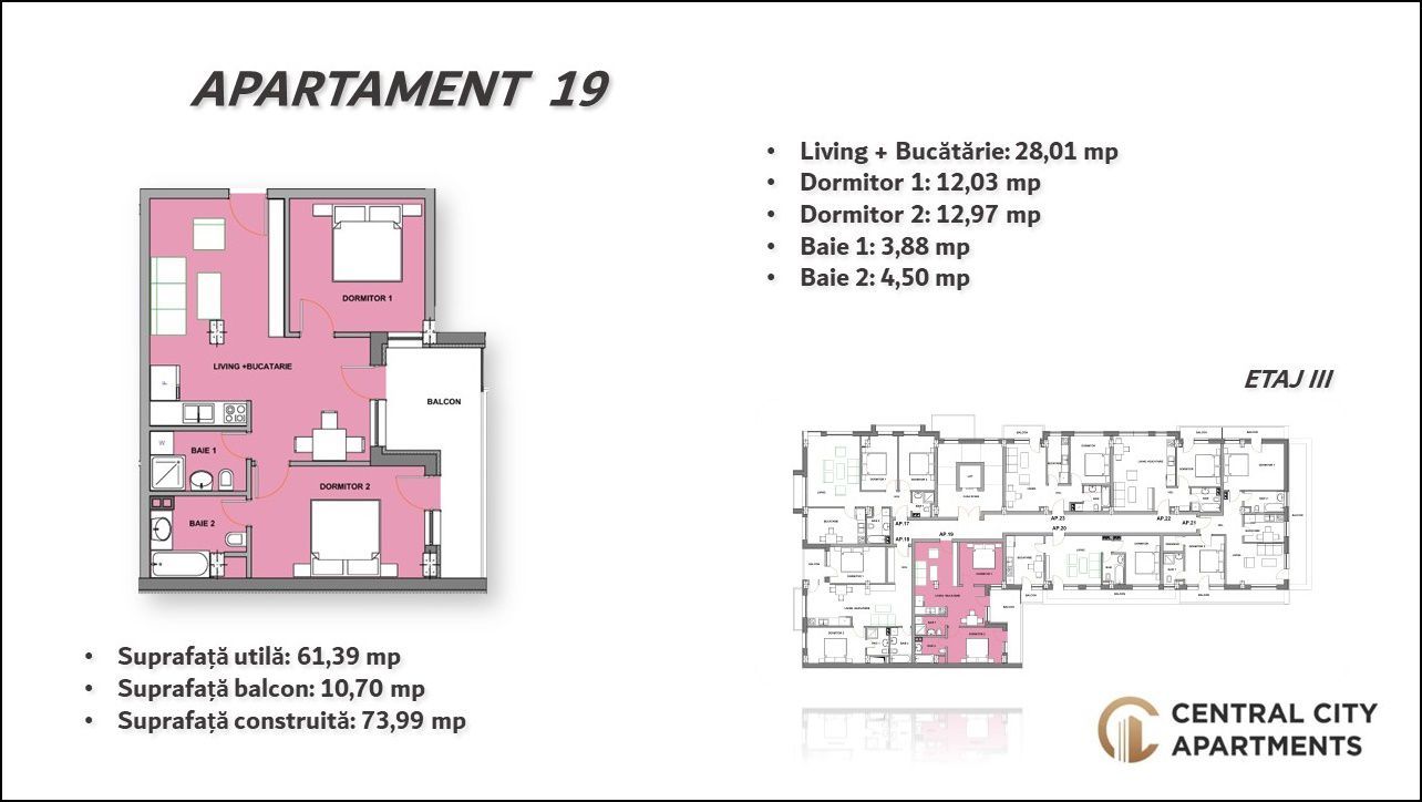 Apartament NOU 3 camere, DE VÂNZARE, Zona Cantemir | primego.ro