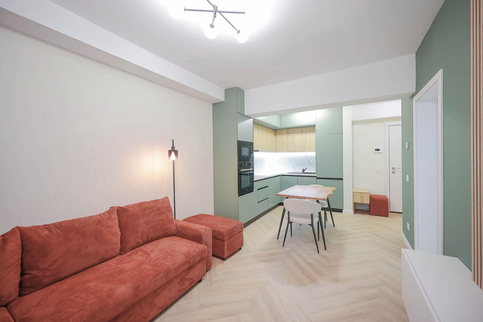 Apartament nou cu 2 camere de vânzare, 2 locuri de parcare, Nufărul | primego.ro