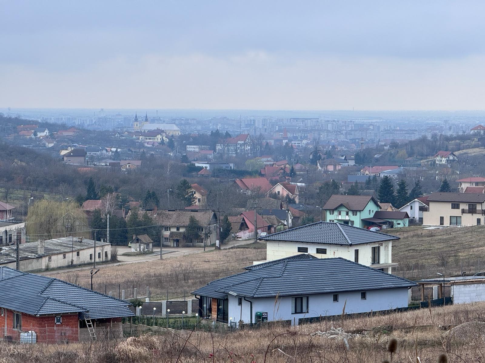 Teren intravilan de vânzare 801mp, Săldăbagiu de Munte,Panoramă Oraș | primego.ro